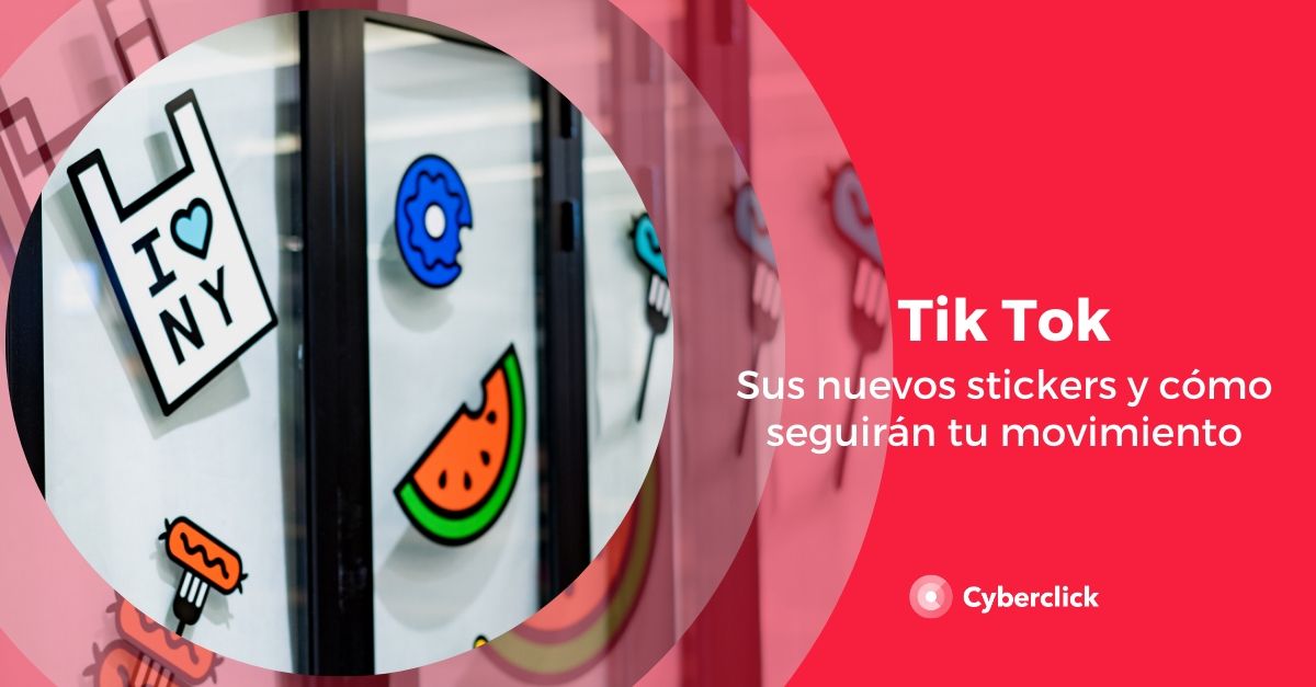 TikTok sus nuevos stickers y cómo seguirán tu movimiento